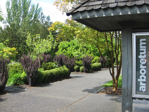 Arboretum  Kiosk Entry