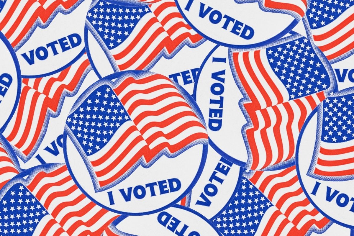 I voted stickers. 