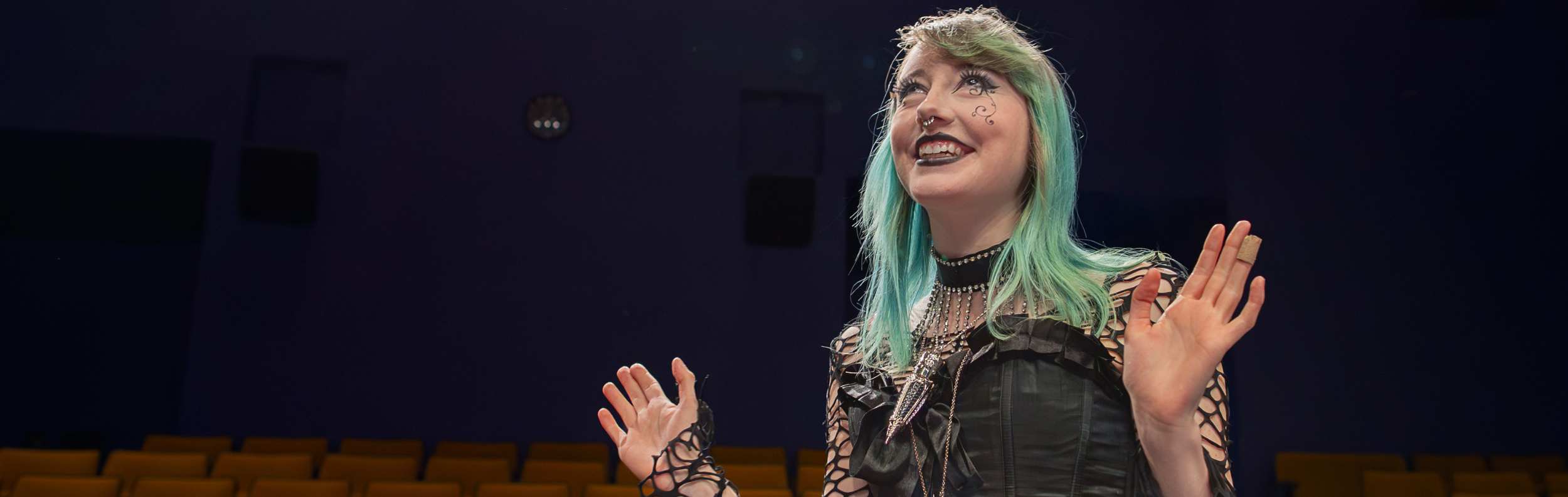  Drama Student performing 