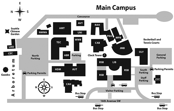 Seattle VA Campus Map