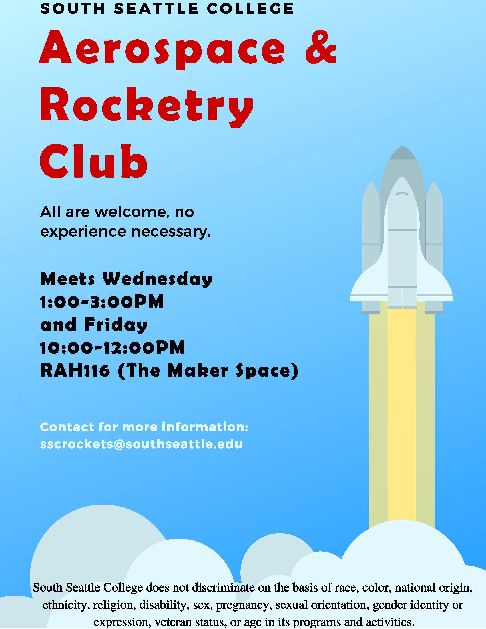Aerospace & Rocket Club Poster
