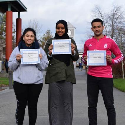 Student Leaders of the Month 